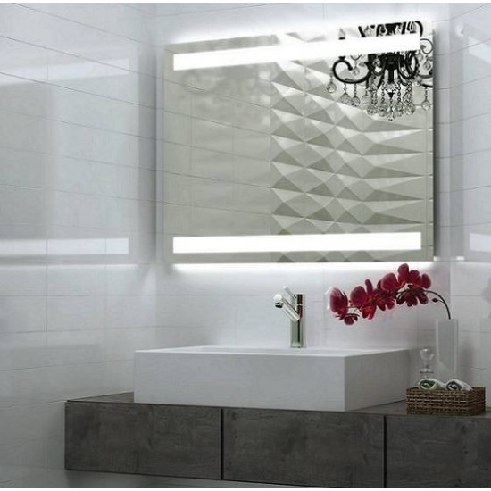 Oglinda cu iluminare CAMELIA 70 x 70 cm