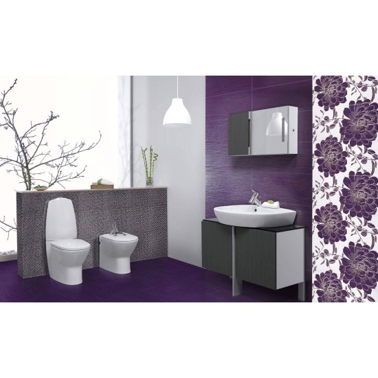 Decor Burman Violet 27 x 60 cm