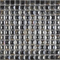 Mozaic Edna Black 25 x 25 mm