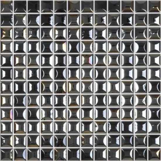 Mozaic Edna Black 25 x 25 mm