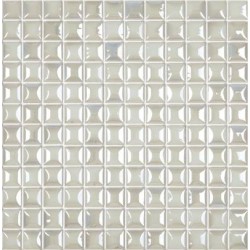 Mozaic Edna White 25 x 25 mm