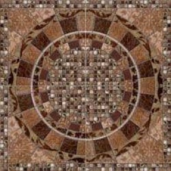 Decor Roseton Tierra 66 x 66 cm