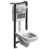 Set vas WC Nova Pro Rimfree cu Rezervor si cadru Kolo Slim 2