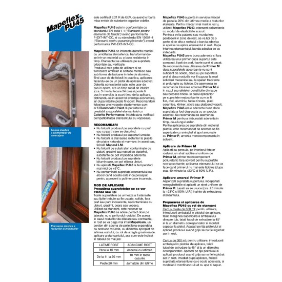 Mapeflex PU45 600 ml