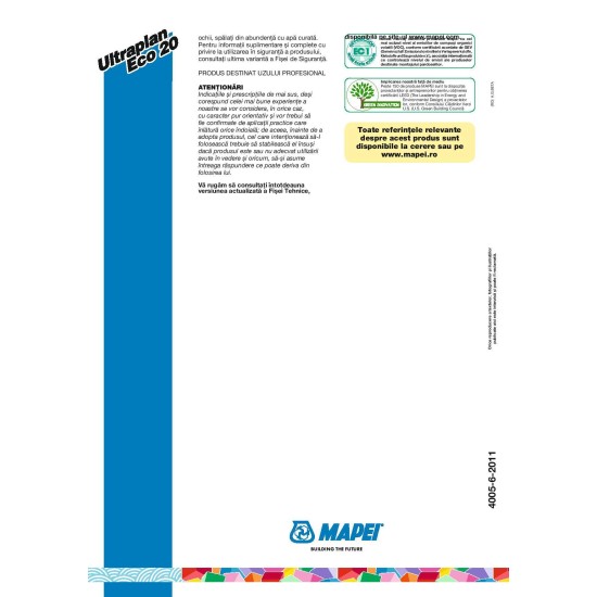 Ultraplan Eco 20, 23 kg
