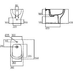 Bideu TESI BTW IDEAL STANDARD
