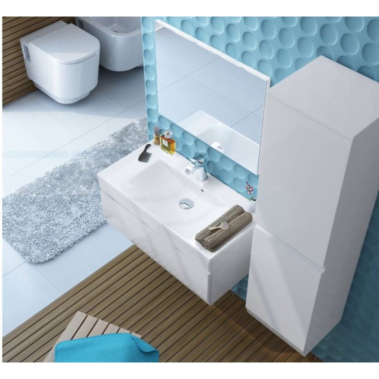 Mobilier HORYZONT 90, alb ORISTO