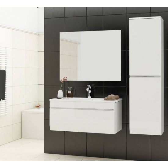 Mobilier HORYZONT 90, alb ORISTO