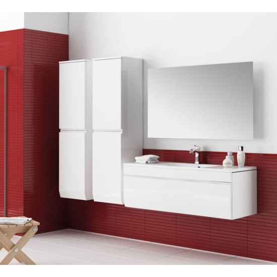 Mobilier HORYZONT 120, alb ORISTO
