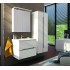 Mobilier SILVER 60, alb lucios ORISTO