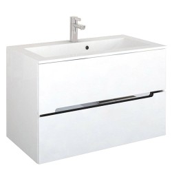 Mobilier SILVER 90, alb lucios ORISTO