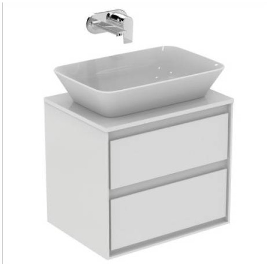 Lavoar CONNECT AIR 60 x 40 cm fara gaura pentru baterie IDEAL STANDARD