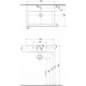 Lavoar Twins 60 cm KOLO