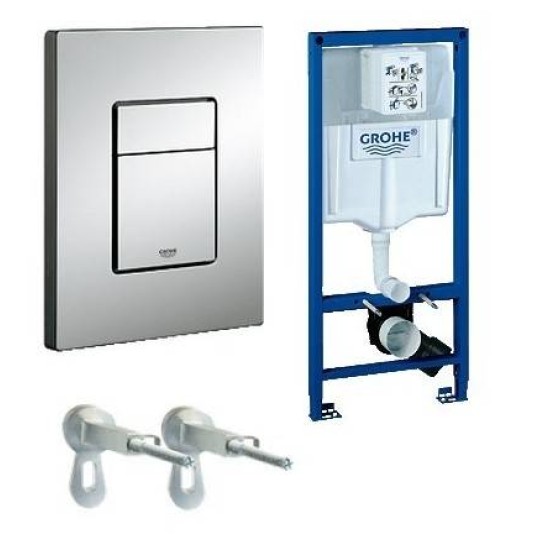 Pachet Rezervor Ingropat RAPID SL si Clapeta SKATE COSMOPOLITAN crom