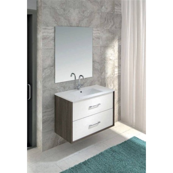 Mobilier ATRANIS culoarea CASTANO-PINO BLANCO 60 cm