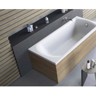 Cada Kea 160 x 75 cm cu panou frontal si lateral si sifon