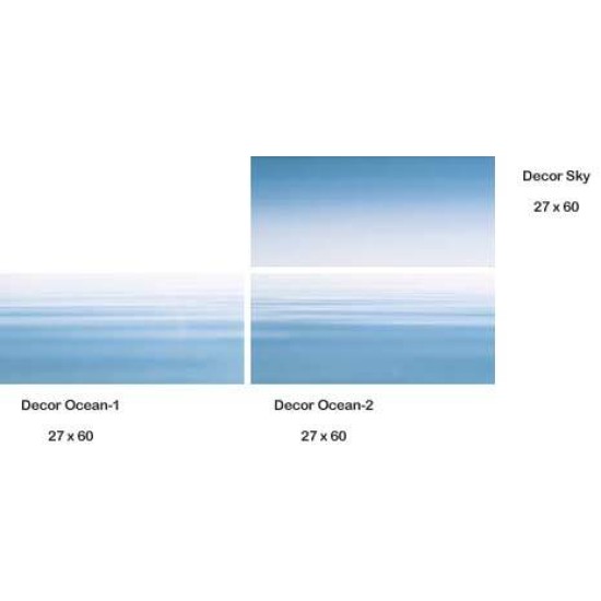 Decor Ocean-Sky 27 x 60 cm