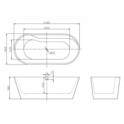 Cada Calista 1785 x 840 cm