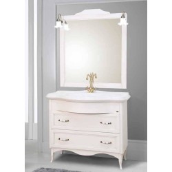 Mobilier LEGNO MARSSELLO 114 cm, Decape Bianco 7082 SAVINI DUE