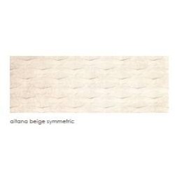 Decor Aitana Beige Symmetric 25 x 75 cm