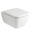 Set Vas Wc EMMA SQUARE suspendat cu capac 